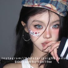 將圖片載入圖庫檢視器 新品預訂✨ 深海幽靈🩵 af 藍色 blue 14.50mm 年拋 (兩片裝) 🎀可預訂請撳度數選項中最下🎀 ✨$100/3對✨
