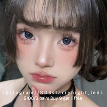 將圖片載入圖庫檢視器 現貨 腦袋空空💙 thestarlens 藍色 blue 14.20mm 半年拋 (兩片裝) 🎀可預訂請撳度數選項中最下🎀 ✨$100/3對✨
