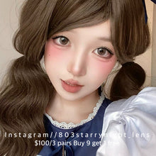 將圖片載入圖庫檢視器 現貨 泰有味🤎 Tina 啡色 brown 14.20mm 半年拋 (兩片裝) 🎀可預訂請撳度數選項中最下🎀 ✨$100/3對✨
