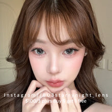 將圖片載入圖庫檢視器 現貨 漠河極光 💚  thestarlens 綠色 green 14.20mm 半年拋 (兩片裝) 🎀可預訂請撳度數選項中最下🎀 ✨$100/3對✨
