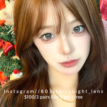 將圖片載入圖庫檢視器 新品預訂✨  胡椒小狗🐶🩶 thestarlens 灰色 gray 14.50mm 半年拋 (兩片裝) 🎀可預訂請撳度數選項中最下🎀 ✨$100/3對✨
