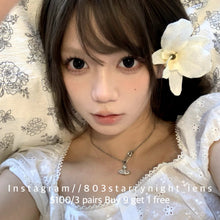 將圖片載入圖庫檢視器 現貨 心碎小貓 🖤 Tina黑色 black  14.50mm 半年拋 (兩片裝) 🎀可預訂請撳度數選項中最下🎀 ✨$100/3對✨
