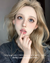 將圖片載入圖庫檢視器 新品預訂✨ 春山兔尾🐰  apical 藍色 blue 14.20mm 年拋 (兩片裝) 🎀可預訂請撳度數選項中最下🎀 ✨$100/3對✨
