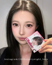 將圖片載入圖庫檢視器 現貨 超大甜心芭比🤎 Obalen 啡色 brown 14.50mm 半年拋 (兩片裝) 🎀可預訂請撳度數選項中最下🎀 ✨$140/3對✨
