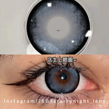 將圖片載入圖庫檢視器 現貨 超大冰雪奇緣❄️  Obalen 藍色 blue 14.50mm 半年拋 (兩片裝) 🎀可預訂請撳度數選項中最下🎀 ✨$140/3對✨
