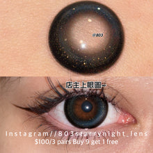 將圖片載入圖庫檢視器 現貨 心碎小貓 🖤 Tina黑色 black  14.50mm 半年拋 (兩片裝) 🎀可預訂請撳度數選項中最下🎀 ✨$100/3對✨
