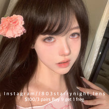 將圖片載入圖庫檢視器 現貨 莫奈花海🌸 thestarlens 粉紅色 紫色 pink purple 14.50mm 半年拋 (兩片裝) 🎀可預訂請撳度數選項中最下🎀 ✨$100/3對✨
