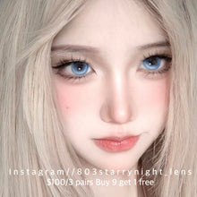 將圖片載入圖庫檢視器 新品預訂✨ 夢幻香波藍🩵  Ovo 藍色 blue 14.20mm 半年拋 (兩片裝) 🎀可預訂請撳度數選項中最下🎀 ✨$100/3對✨
