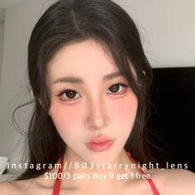 將圖片載入圖庫檢視器 新品預訂✨ 電子玉兔❤️ the starlens 紅色 red 14.50mm 半年拋 (兩片裝) 🎀可預訂請撳度數選項中最下🎀
