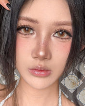 將圖片載入圖庫檢視器 新品預訂✨  造夢者🧡 Tina 啡色 brown 14.20mm 半年拋 (兩片裝) 🎀可預訂請撳度數選項中最下🎀 ✨$100/3對✨
