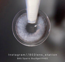 將圖片載入圖庫檢視器 現貨 黎霧灰 灰色 gray 14.00mm 年拋（兩片裝）買完不補❗️ ✨$100/3對✨
