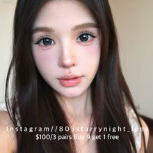 將圖片載入圖庫檢視器 新品預訂✨ 蔚藍之境💙 thestarlens 藍色 blue 14.50mm 半年拋 (兩片裝) 🎀可預訂請撳度數選項中最下🎀 ✨$100/3對✨
