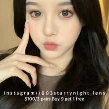 將圖片載入圖庫檢視器 新品預訂✨  焦糖小丸子🍡 thestarlens 啡色 brown 14.20mm 半年拋 (兩片裝) 🎀可預訂請撳度數選項中最下🎀 ✨$100/3對✨
