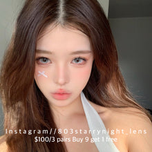 將圖片載入圖庫檢視器 新品預訂✨ 反光燈灰🩶 thestarlens 灰色 gray 14.20mm 年拋 (兩片裝) 🎀可預訂請撳度數選項中最下🎀 ✨$100/3對✨
