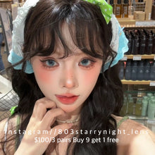 將圖片載入圖庫檢視器 現貨 破碎玩偶🧸 Thestarlens 藍色 BLUE 14.50mm 半年拋 (兩片裝)🎀可預訂請撳度數選項中最下🎀 ✨$100/3對✨
