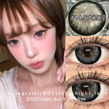 將圖片載入圖庫檢視器 新品預訂✨  煙花日記🎆  Tina 灰色 gray 14.50mm 半年拋 (兩片裝) 🎀可預訂請撳度數選項中最下🎀 ✨$100/3對✨
