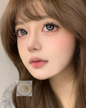 將圖片載入圖庫檢視器 現貨 超大芭比學院黑灰🖤🩶  Obalen 灰色 gray 14.50mm 半年拋 (兩片裝) 🎀可預訂請撳度數選項中最下🎀 ✨$140/3對✨
