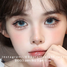 將圖片載入圖庫檢視器 現貨 破碎玩偶🧸 Thestarlens 藍色 BLUE 14.50mm 半年拋 (兩片裝)🎀可預訂請撳度數選項中最下🎀 ✨$100/3對✨

