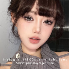 將圖片載入圖庫檢視器 現貨 焦糖漫畫灰🩶 Ovo 灰色 gray 14.20mm 半年拋 (兩片裝) 🎀可預訂請撳度數選項中最下🎀 ✨$100/3對✨
