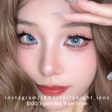 將圖片載入圖庫檢視器 新品預訂✨ 夢幻香波藍🩵  Ovo 藍色 blue 14.20mm 半年拋 (兩片裝) 🎀可預訂請撳度數選項中最下🎀 ✨$100/3對✨
