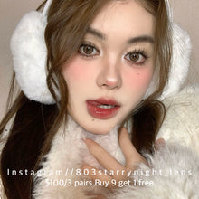 將圖片載入圖庫檢視器 新品預訂✨  橘子氣水🥤 thestarlens 啡色 brown 14.20mm 半年拋 (兩片裝) 🎀可預訂請撳度數選項中最下🎀 ✨$100/3對✨
