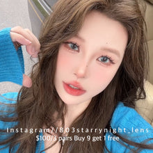 將圖片載入圖庫檢視器 現貨 救贖芭比💙 Thestarlens 藍色 BLUE 14.20mm 半年拋 (兩片裝)🎀可預訂請撳度數選項中最下🎀 ✨$100/3對✨

