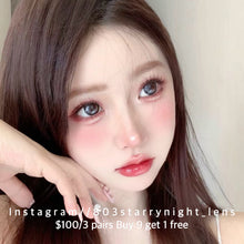 將圖片載入圖庫檢視器 現貨 月光小貓🐱🩶 af queen 灰色 gray 14.50mm 年拋 (兩片裝) 🎀可預訂請撳度數選項中最下🎀
