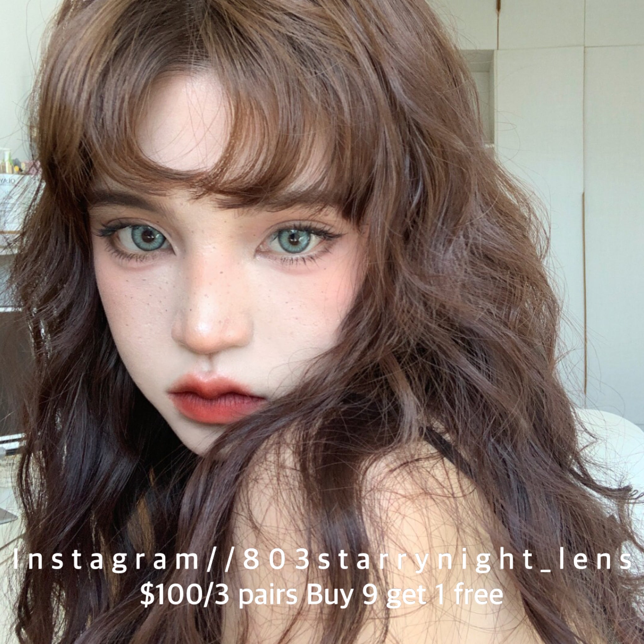 現貨基因種子🧬💚lrgood 綠色green 14.20mm 年拋(兩片裝) 🎀可預訂請撳度數選項中最下🎀 ✨$100/3對✨ –  803starrynight lens