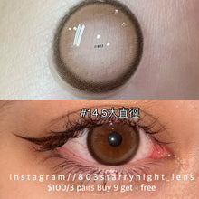 將圖片載入圖庫檢視器 現貨  椰奶球棕🤎 thestarlens 啡色 brown 14.50mm 半年拋 (兩片裝) 🎀可預訂請撳度數選項中最下🎀 ✨$100/3對✨
