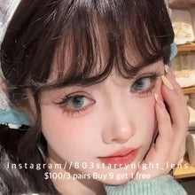 將圖片載入圖庫檢視器 新品預訂✨ 江南煙雨 💚 thestarlens 14.20mm 綠色 green半年拋（兩片裝）🎀可預訂請撳度數選項中最下🎀 ✨$100/3對✨
