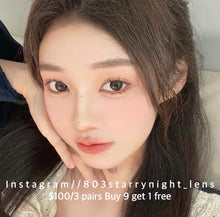 將圖片載入圖庫檢視器 現貨  Oreo 🍪  Clamido黑色 灰色  black gray  14.20mm 年拋 (兩片裝) 🎀可預訂請撳度數選項中最下🎀
