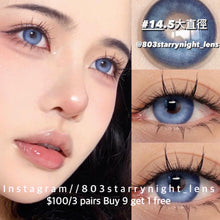 將圖片載入圖庫檢視器 現貨 神秘海域🌊 tina 藍色 Blue14.50mm 半年/年拋 (兩片裝) 🎀可預訂請撳度數選項中最下🎀
